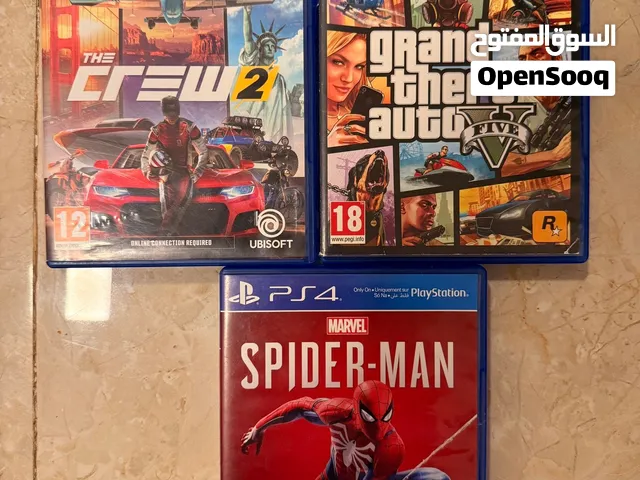 Ps4 Games For Sale 10/10 Working Neat and Clean Urgent