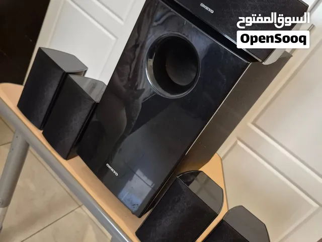 Onkyo Home Theater Surround Sound Speakers + Powered Subwoofer