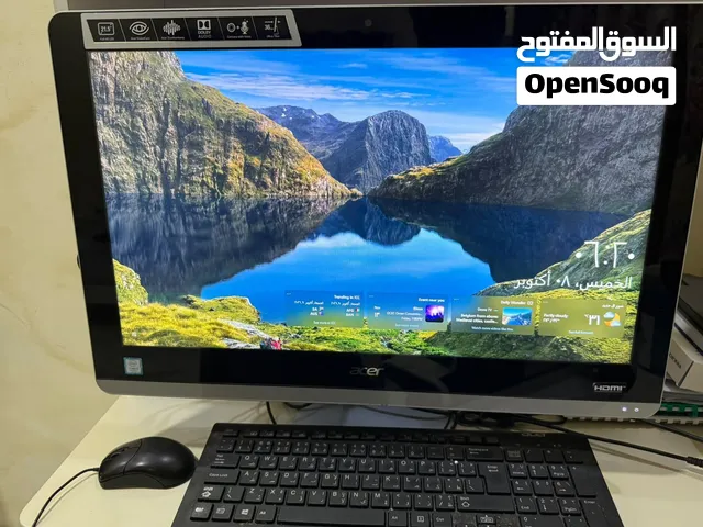 Acer Aspire Z24-880 All-in-One Touch i5 8GB SSD + HDD 940MX كمبيوتر للبيع