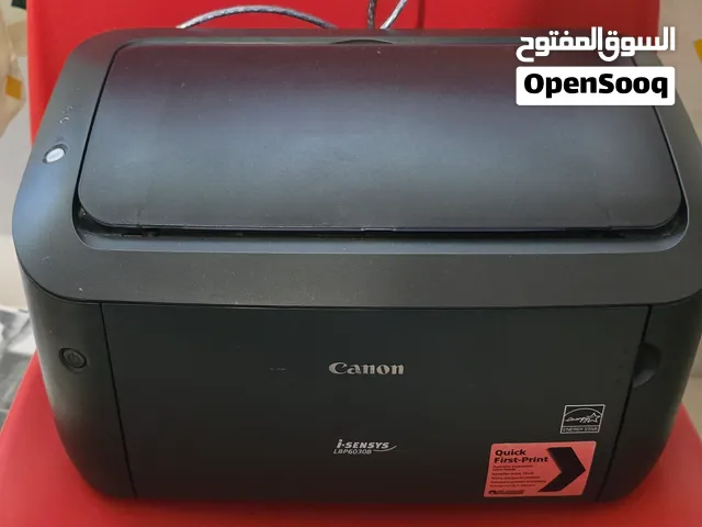 طابعة ليزر كانون أبيض وأسود