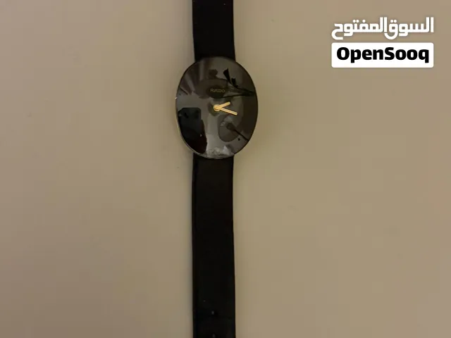 Vintage Rado Swiss Made Watch – Black & Gold