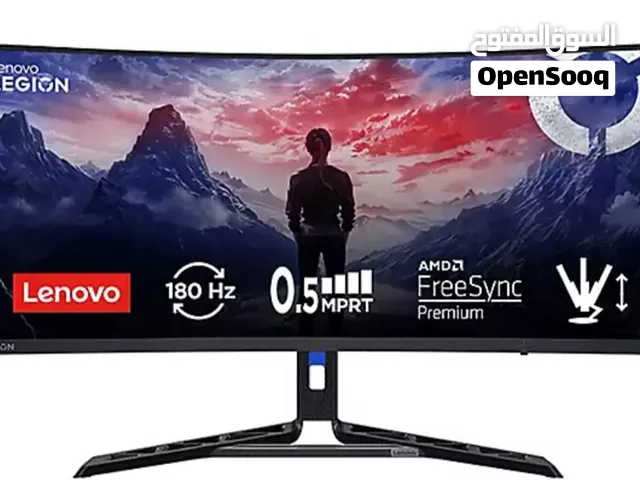 Lenovo 34 inch Ultrawdie Curve Gaming Monitor 180hz