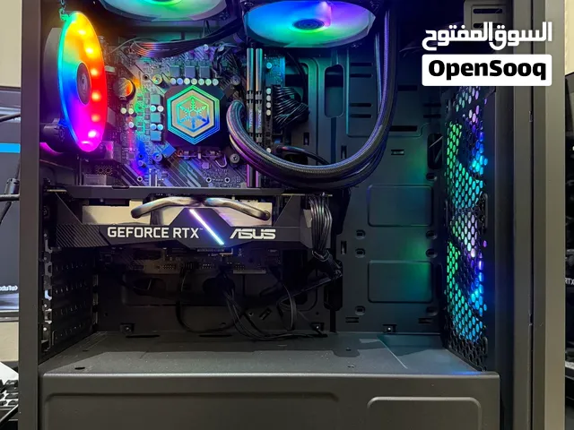 بي سي للألعاب Gaming PC  i5-12400F  RTX 2060 Super  16GB RAM مع كيبورد+ ماوس+ شاشة 22 إنش 60 هير
