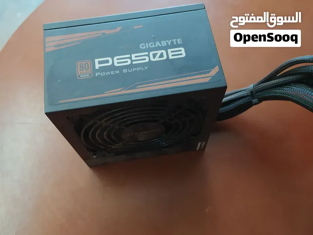 بور سبلاي مستعمل يد اولى  Gigabyte 650  Watt