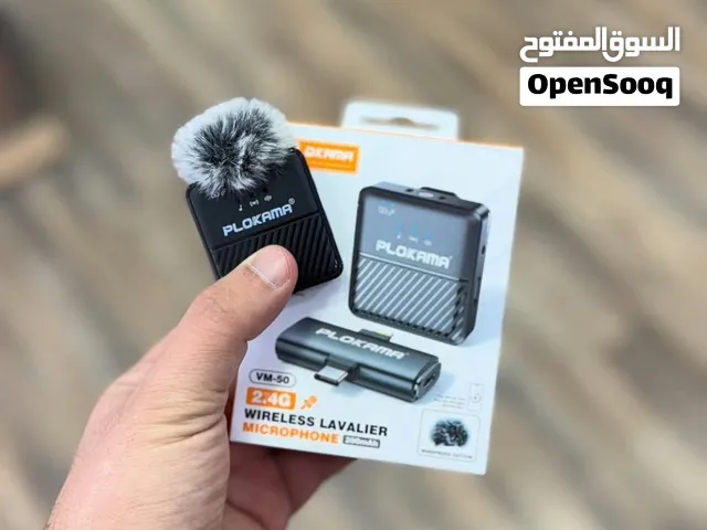 مايكروفون Plokama (VM-50) اللاسلكي اصنع محتوى بصوت نقي واحترافي بدون أي تشويش! اتصال لاسلكي 2.4G: