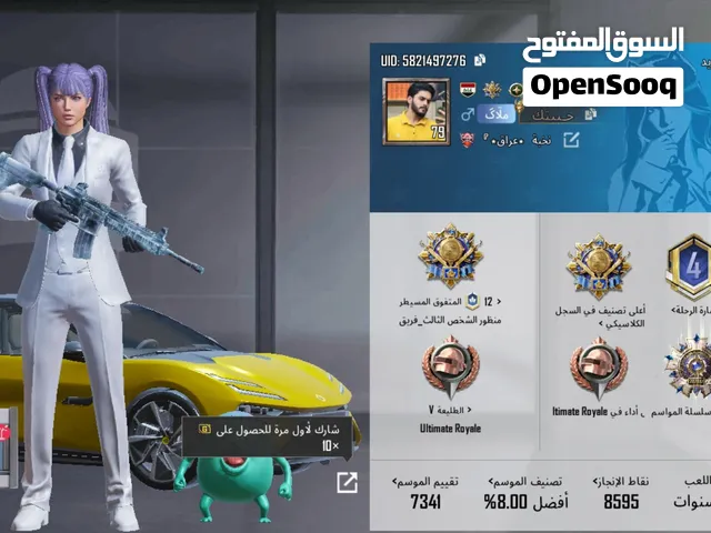 Pubg Accounts and Characters for Sale in Basra