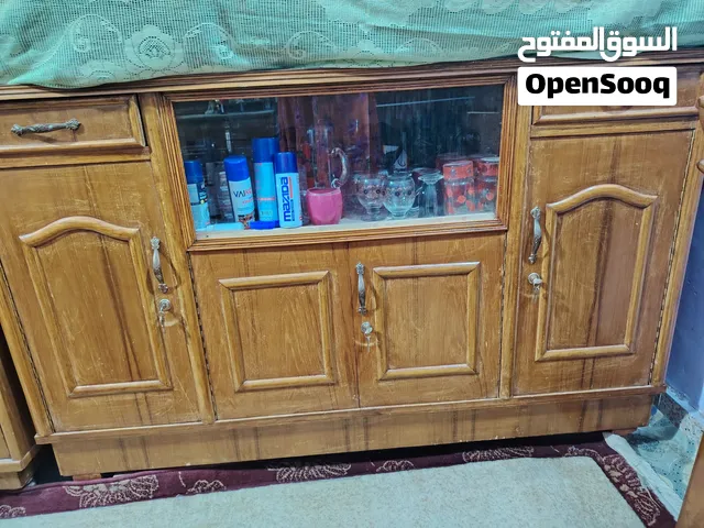 بوفيه خشب صاج عراقي جديده السعر 140