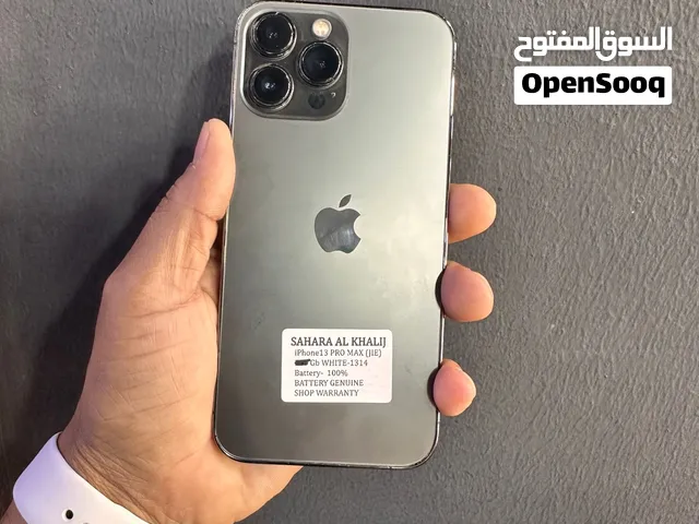 USED IPHONE 13 pro max (1Tb) USED  -BATTERY CHANGE  100%health original