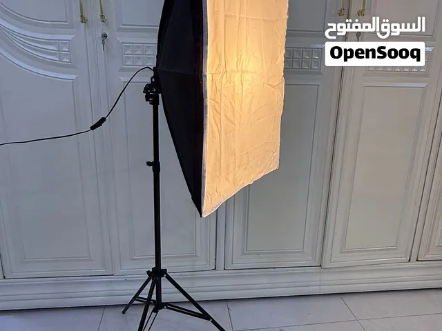 طقم إضاءة سوفت بوكس للتصوير مع لمبة LED وريموت
