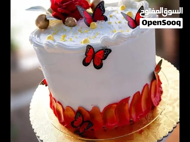 كيك ومعجنات بانواعه توصيل موجود خليه موجوده