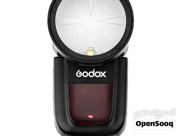 Canon 90D with  Godox flash light
