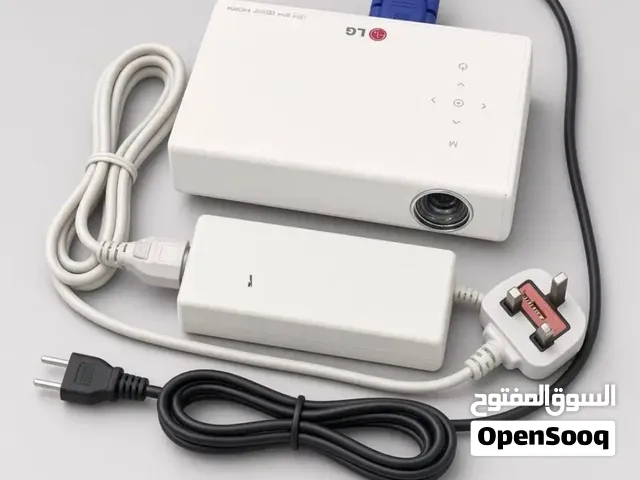 بروجيكتور LG محمول صغير الحجم. للعروض المنزليه والمدرسيه