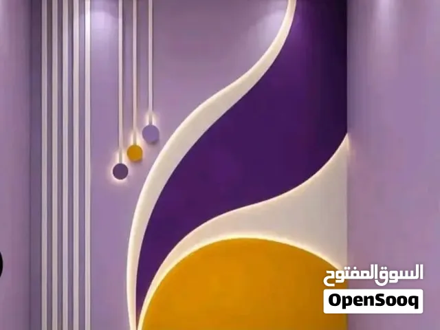 معلم دهانات وديكورات ابو يحيى تنفيذ دهانات داخلية وخارجية ديكورات فوم استيل بديل الرخام بديل الخشب