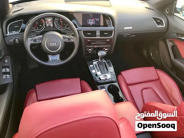 2015 Audi A5 Convertible - White / Red Interior - 220 hp - Excellent Condition