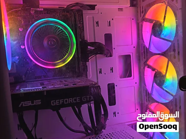 بيسي قيمنق مع شاشه 180Hz وكيبورد 75% زر احمر