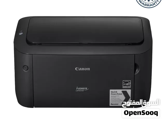 طابعه ليزر جباره من canon lBP 6000 ليزر بحاله الوكاله