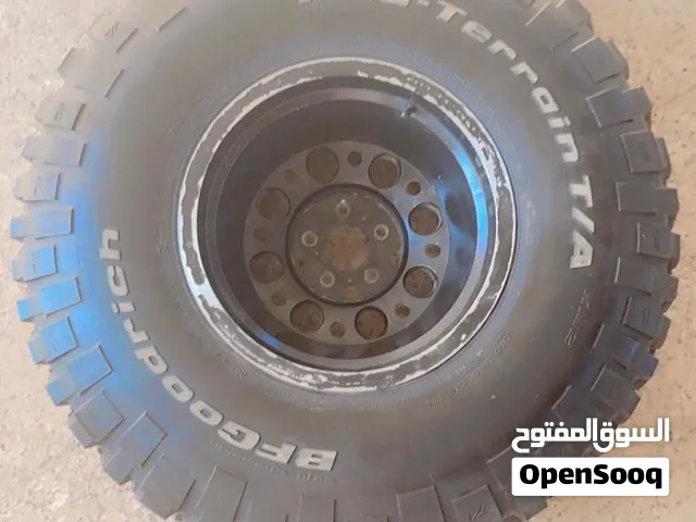 اربع إطارات مع رنجات فتح 12