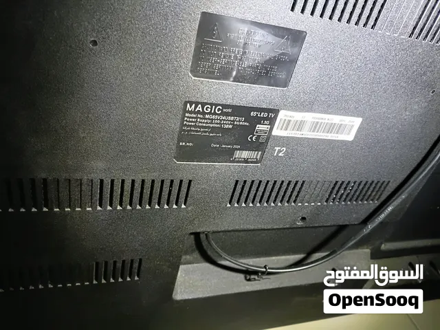 شاشة ماجيك ذكية 65 بوصه بحالة ممتازة للبيع