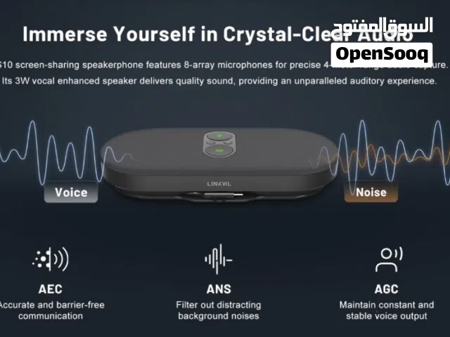 CA400 All-in-one Wireless Conference Solution مؤتمر فيديو, هاتف IP, حل شامل للشركات, كاميرا مؤتمرات