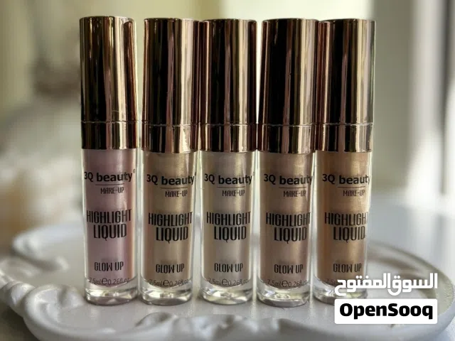 هايلايتر سائل 3Q beauty (HIGHLIGHT LIQUID GLOW UP) لإضاءة لؤلؤية تجنن!