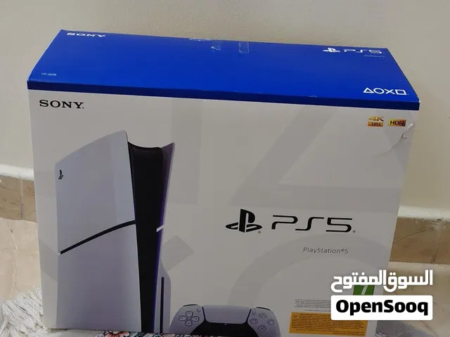 فرصة مميزة للبيع  PlayStation 5 Slim Disc Edition سعة 1TB مع يد تحكم وكامل الملحقات