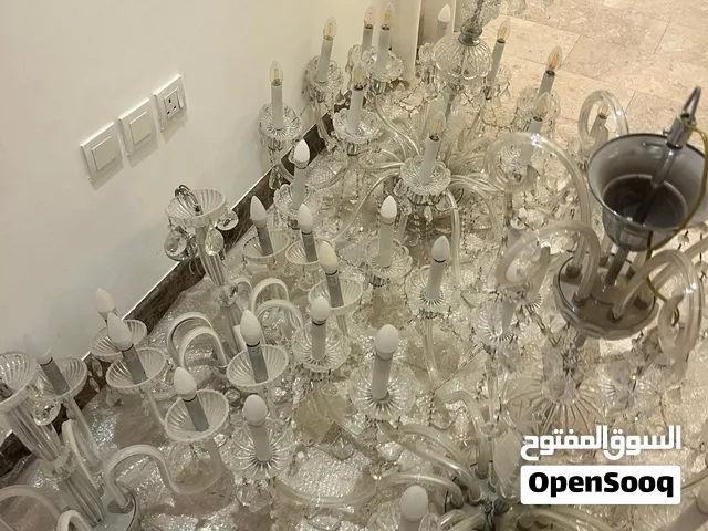 اضاءه للمنزل  نجف معلقه  ثرياء معلقه كرستال اضاءه لد ليت لمابات معلقه اسبوط أبليك كرستال تركي