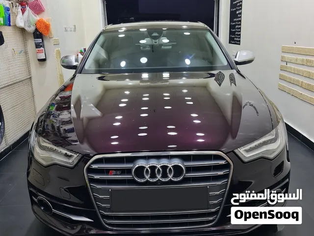2014 Audi A6 S6 Sedan GCC Specs Purple, Fully Loaded, Excellent Condition