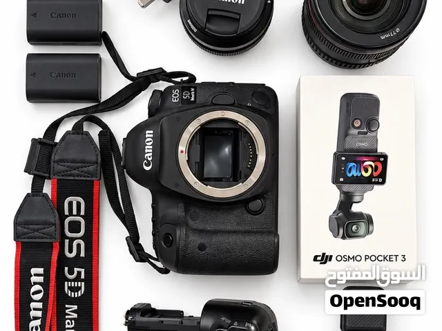 كاميرا Canon EOS 5D Mark IV Full + DJI Osmo Pocket 3