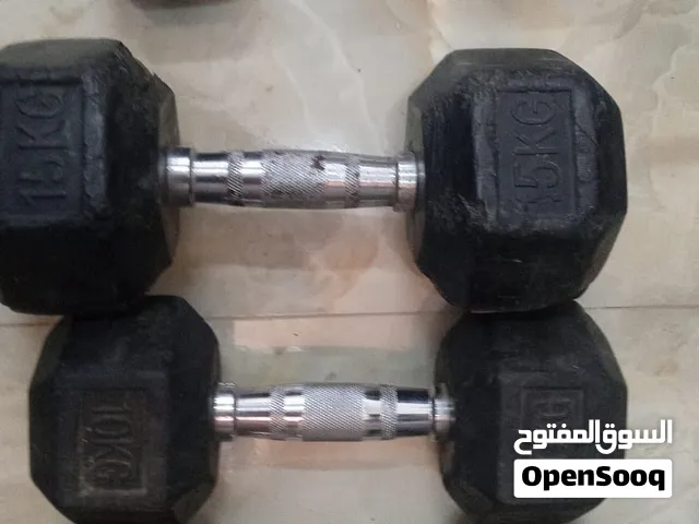 آلات رياضه و اثقال مستعملة في حالة جيدة جدا تبدأ من 100 شيكل