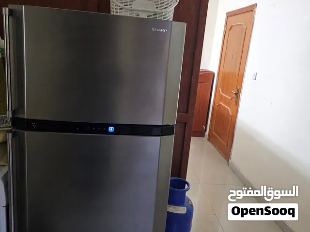 ثلاجة شارب ستانلس