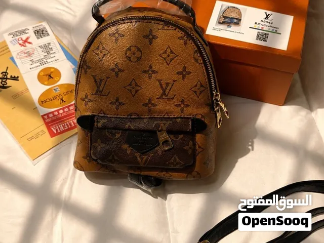 حقيبة الظهر لويس فيتون (LV Palm Springs Mini) ماستر كوالتي  بحجم  (الطول 22 سم × العرض 19 سم)