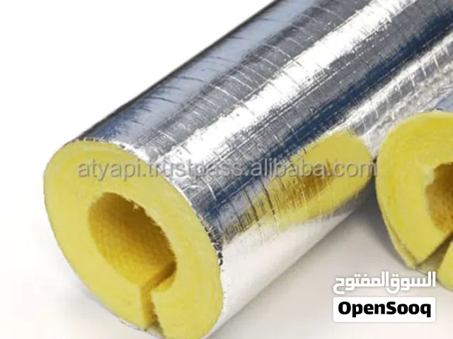 هل تعاني من اشعه الشمس  في الصيف العازل الصخري لعازل مواسير المياه من حراره وعوامل البيئه