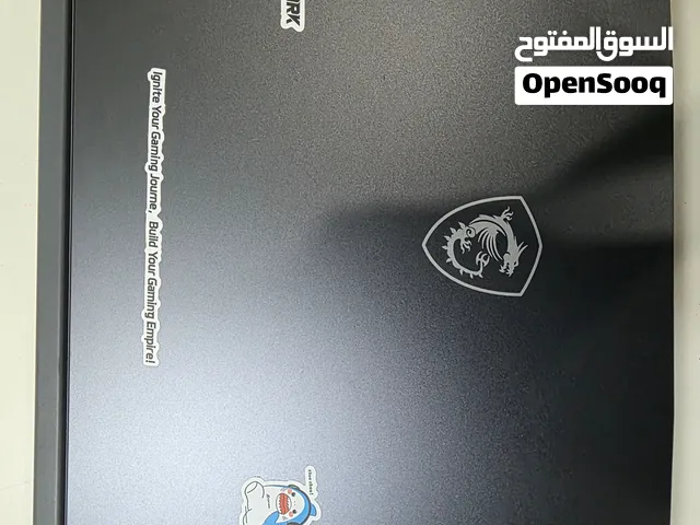 Msi thin 15 Gaming laptop