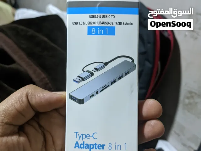 type c adapter 8 in 1 for sale