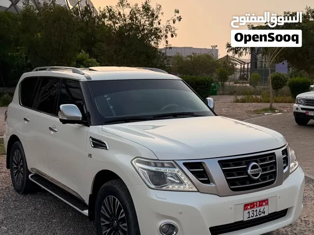 Nissan Patrol 2014 Platinum Full Option . نيسان باترول بلاتينيوم V8 مكينة 2014