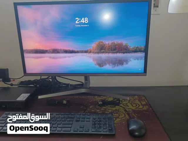 MICRO DELL OPTIPLEX 7050 I5-6500T جهاز كمبيوتر كامل PC مع شاشة وماوس