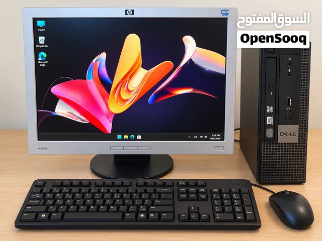Full PC (i7/Ram 6/HDD 500) with monitor
