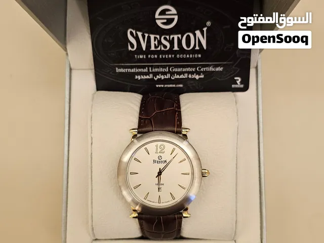 ساعة سيفستون ياباني سير جلد طبيعي
