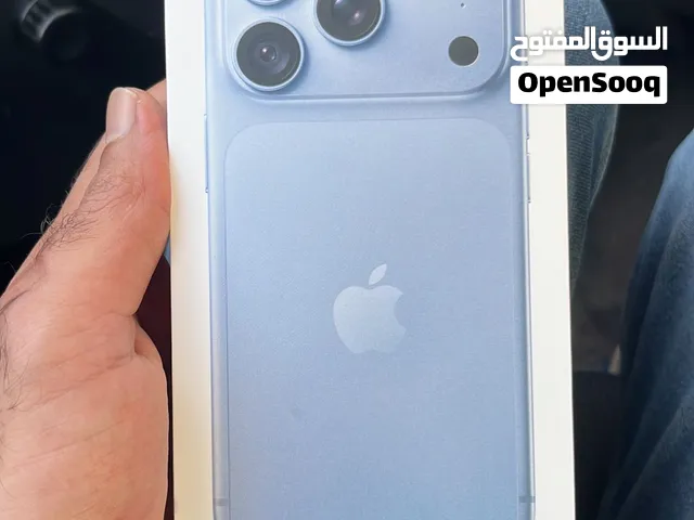 ايفون سماوي جديد بالكرتونة 18 برو