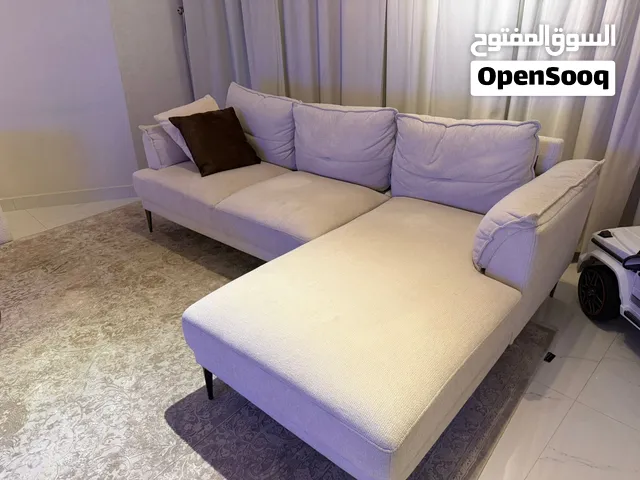 طقم كنب جيد من هوم سنتر والفرديات من بان هوم