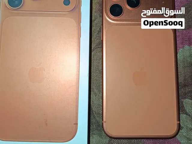 Iphone 17 pro max للبيع 512 gb استعمال اسبوع مع البوكس وضمان ابل for trade with other phone + money