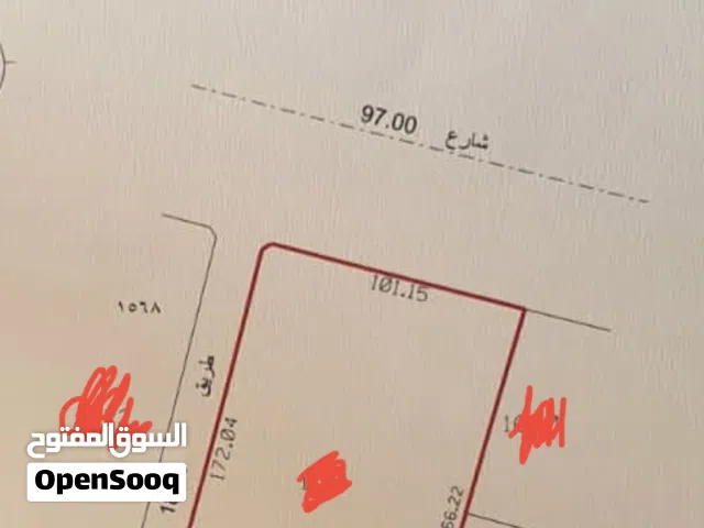 ارض خالية للاستثمار 25 سنه عليها تصريح مدرسه في منطقة اشغرافة 2 علي 3شوارع