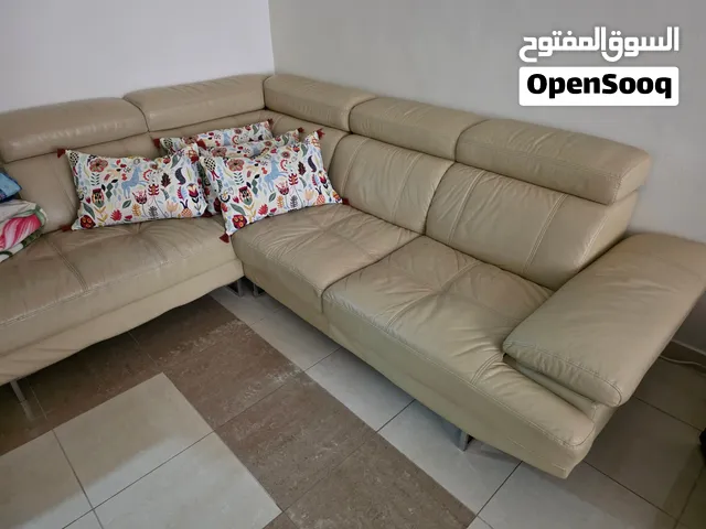 كنبة جلد كورنر