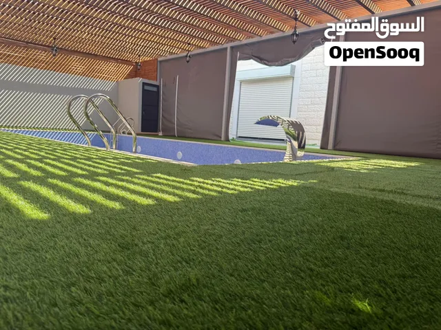 فيلا معفشة مع حموم جاهزة للسكن أو الايجار اليومي
