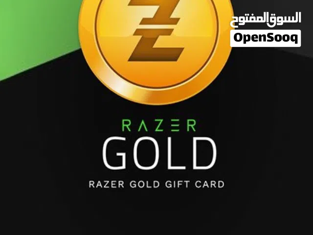بطاقات ريزر جولد عالمي و امريكي