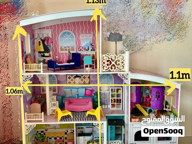 Beautiful wooden doll house for sale