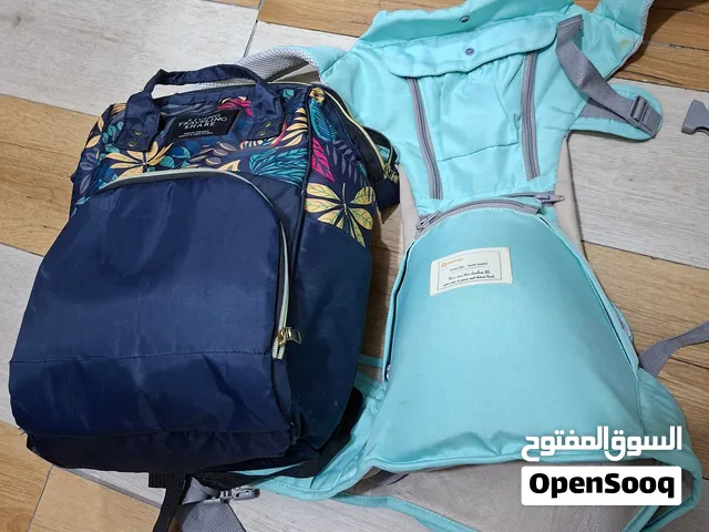 حمالات اطفال مع شنطة 60 درهم الاثنين