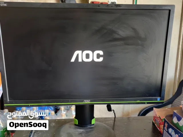 شاشة ألعاب احترافية AOC G2460PG (G-Sync) 24 بوصة. معدل التحديث: 144Hz. وقت الاستجابة: 1m