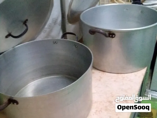 طناجر المنيوم حجم كبير للعزائم الكبيرة والمطاعم للبيع