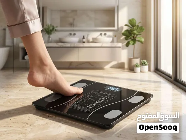 ميزان رقمي ذكي بتكنولوجيا البلوتوث مع تطبيق الهاتف